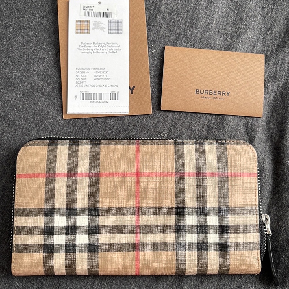 Authentic Burberry wallet